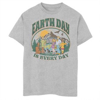 Boys 8-20 Scooby Doo Saves Earth Day Is Every Day Graphic Tee