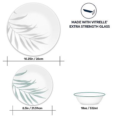 Corelle Solar Print 12-pc. Dinnerware Set