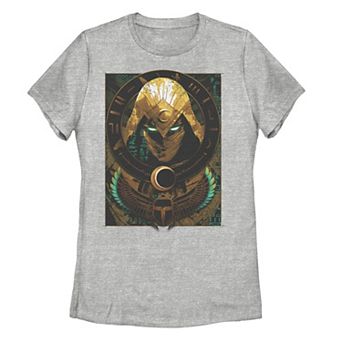 Juniors' Marvel Moon Knight Scarb Moon Boxed Graphic Tee