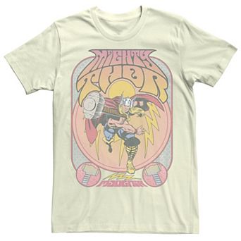 Men's Marvel Comics Retro Mighty Thor Mjolnir Tee