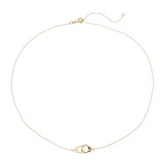 Karat Rush 14k Gold Handcuff Necklace
