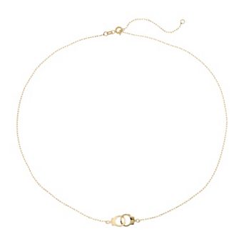 Karat Rush 14k Gold Handcuff Necklace