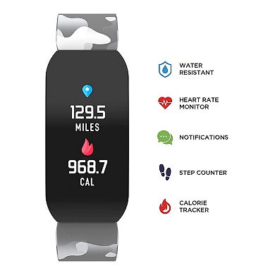 iTouch Gray Camo Strap Touchscreen Smart Watch