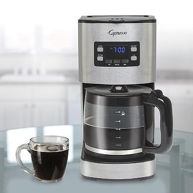 Capresso SG300 12-Cup Stainless Steel Coffee Maker