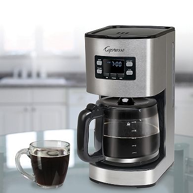 Capresso SG300 12-Cup Stainless Steel Coffee Maker