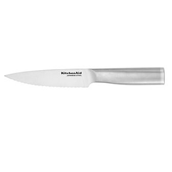 KitchenAid Gourmet 5.5 in Serrated Utility Knife with Blade Cover