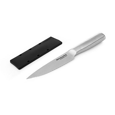 KitchenAid Gourmet 5.5-in. Serrated Utility Knife with Blade Cover