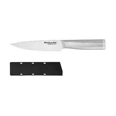 KitchenAid Gourmet 5.5-in. Serrated Utility Knife with Blade Cover