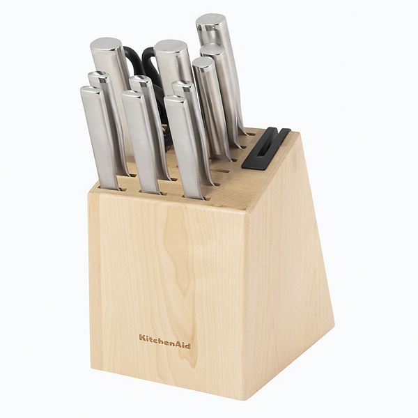KitchenAid Classic 12-Piece Block Set with Built-in Knife