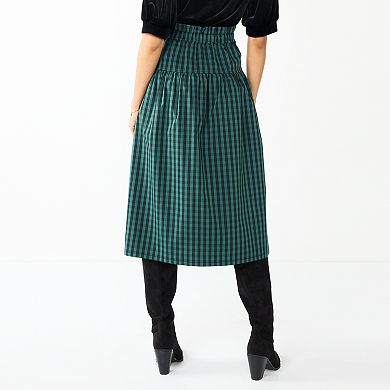 Women's DRAPER JAMES RSVP™ Paperbag Waist Printed Skirt