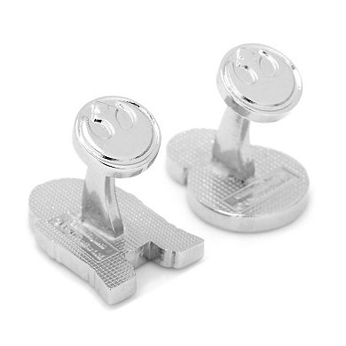 Men's Star Wars R2D2 and BB8 Enamel Cuff Links