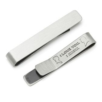 Men's Star Wars I Love You I Know Hidden Message Tie Bar