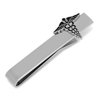 Men's Cuff Links, Inc. Medical Caduceus Tie Bar