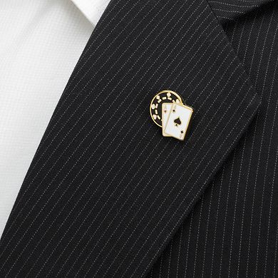 Men's Cuff Links, Inc. Poker Lapel Pin