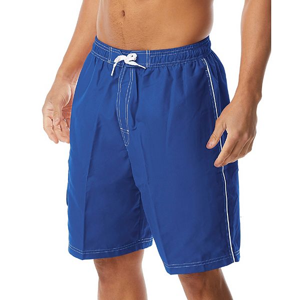 Men's Cotton Blend Cool Swim Trunks Board Boxer Shorts Swimwear M L XL 