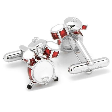 Men's Cuff Links, Inc. Drum Set Cufflinks