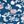 Blue Pink Vine Floral