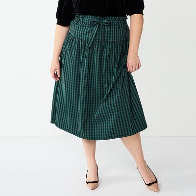 Paperbag skirt plus size hotsell