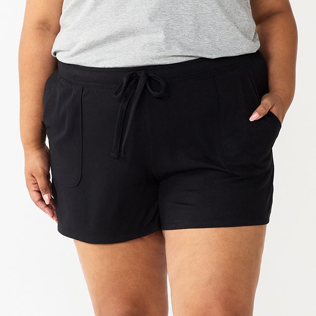 Plus Size Sonoma Goods For Life Essential Pajama Shorts