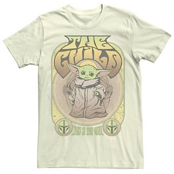 Men's Star Wars: The Mandalorian The Child This Is The Way Grogu Retro Tee