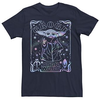 Men's Star Wars: The Mandalorian Grogu Holographic Tee