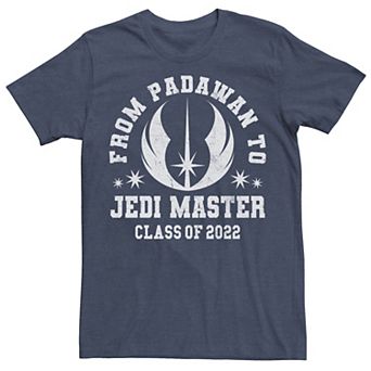 Men's Star Wars From Padawan To Jedi Master Class Of 2022 Tee