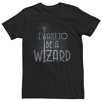 Men's Fantastic Beast Grindelwald I Want To Be A Wizard Tee