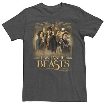 Men's Fantastic Beast Grindelwald Hero Poster Tee