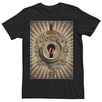 Men's Fantastic Beast Grindelwald Muggle Worthy Keyhole Tee