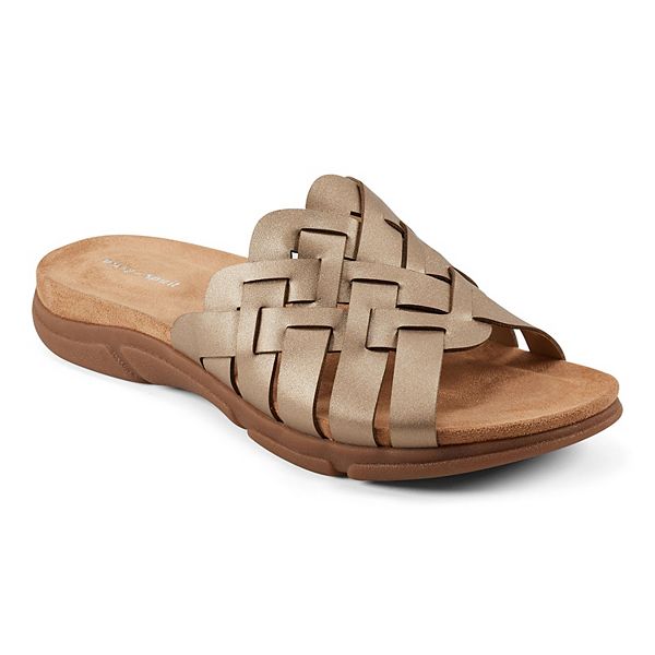 Easy Spirit Marsha Women's Leather Slide Sandals