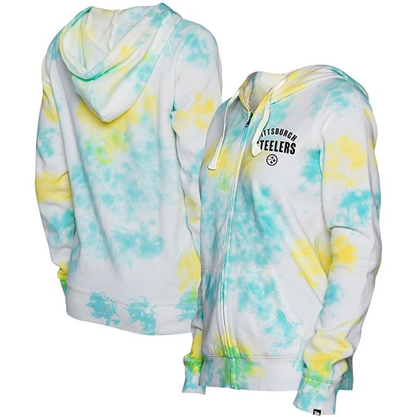 Steelers New Era Women's Tie Dye Hoodie