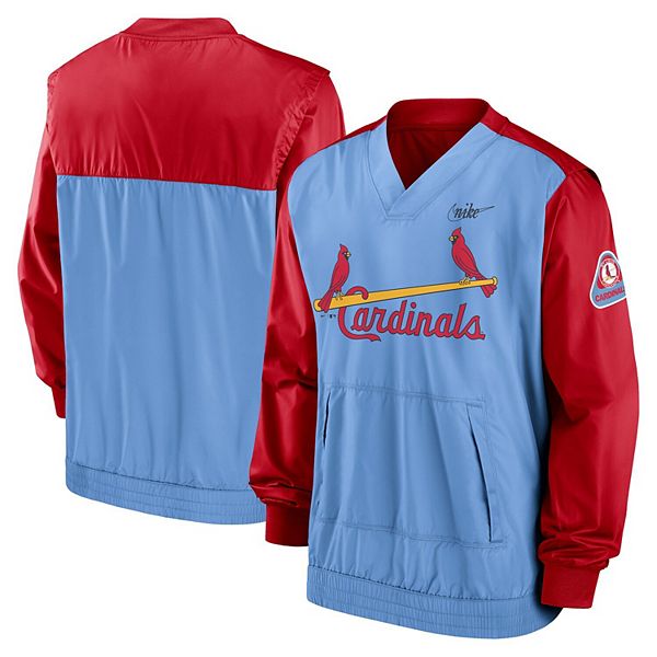 Nike Men's St. Louis Cardinals Blue Cooperstown Logo Pullover Hoodie