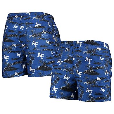 Men's FOCO Royal Air Force Falcons Island Palm Swim Trunks