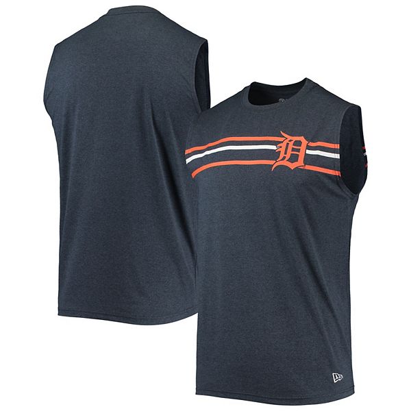 Detroit Tigers Cutter & Buck Advantage Polo Space Dye - Gray 