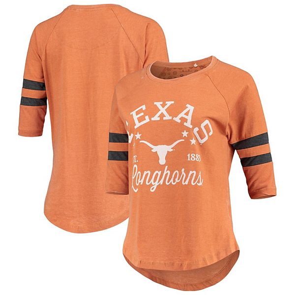 Vintage Style Texas Longhorns Shirt Size Large V Neck