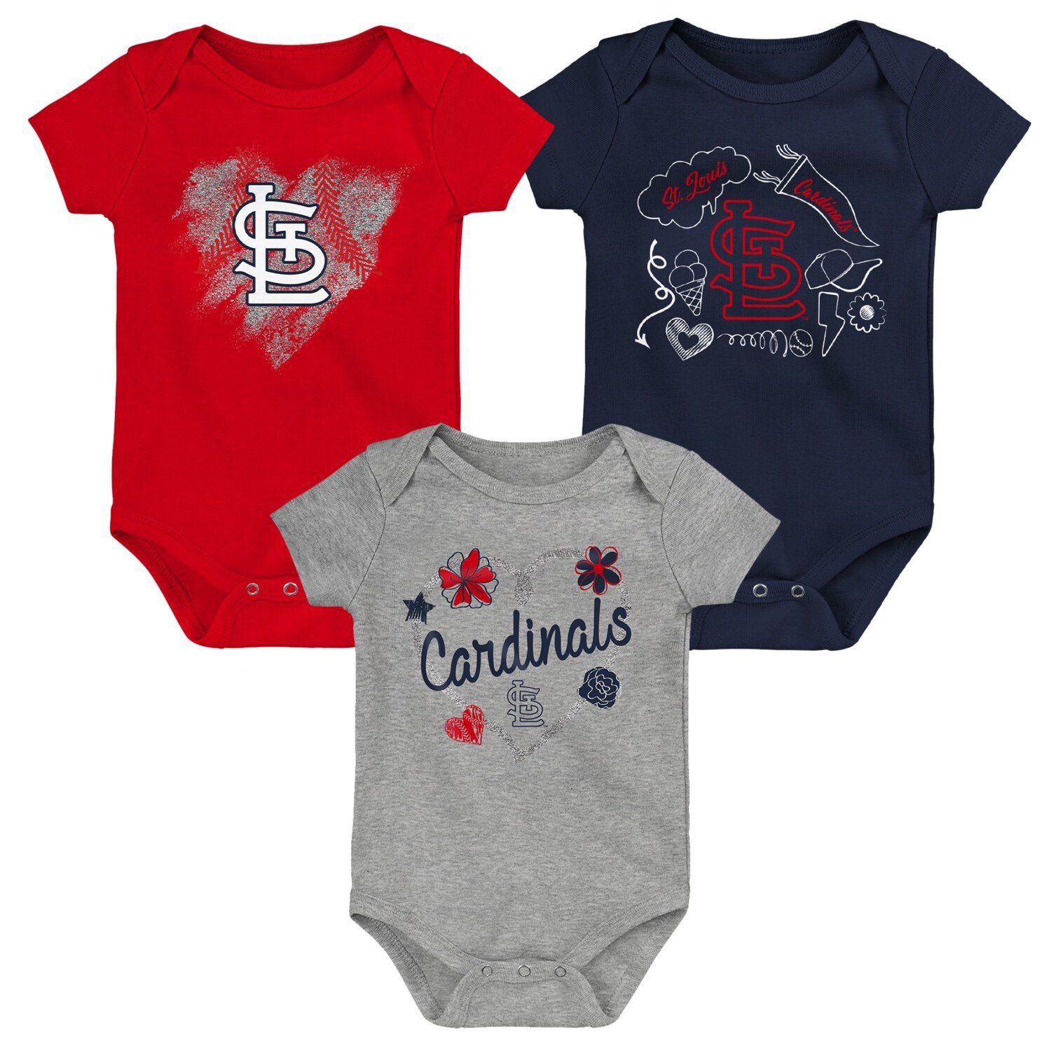 Lids Arizona Cardinals Dream Team Newborn & Infant Bodysuit, Pants