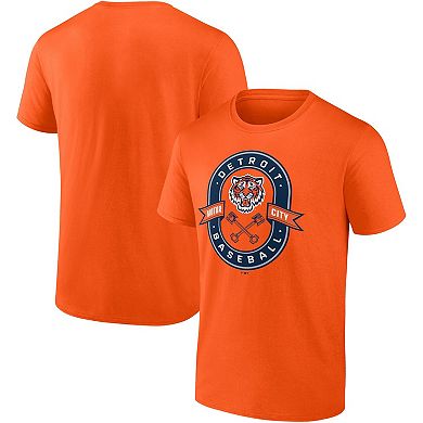 Men's Fanatics Branded Orange Detroit Tigers Iconic Glory Bound T-Shirt