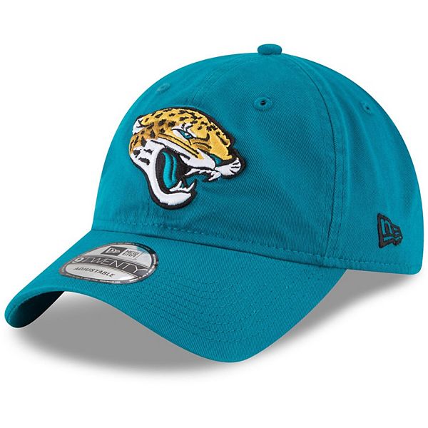 Men's Jacksonville Jaguars New Era Teal 39THIRTY Flex Team Classic Hat