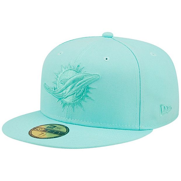 New Era / Men's Miami Dolphins Color Pack 9Fifty White Adjustable Hat