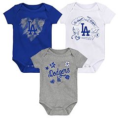 MLB Team Apparel Infant Los Angeles Dodgers Blue Slugger Creeper