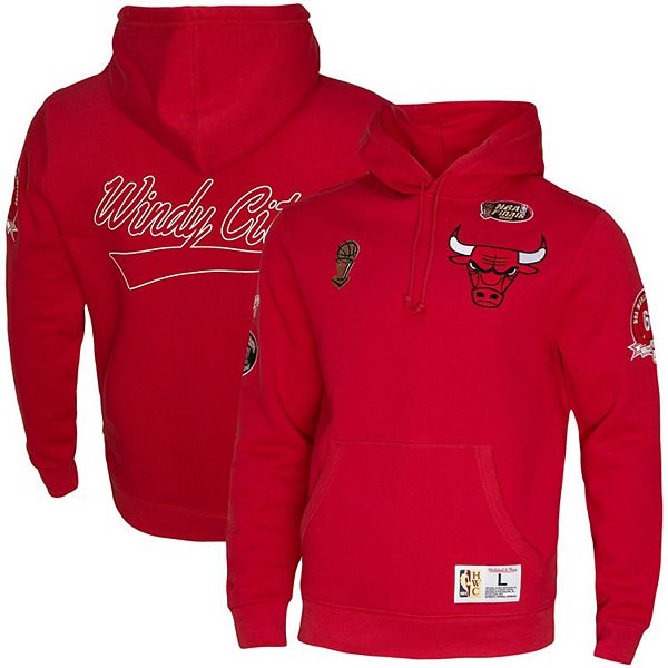 NBA Chicago Bulls Hardwood Classic 1996-1997 Mitchell & Ness Mens Red  AUTHENTIC WARM UP Jacket – Stephen Sports