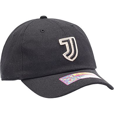 Men's Black Juventus Swatch Adjustable Hat