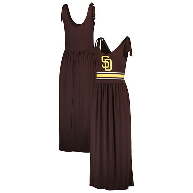 San Diego Fan Dress (pinstripe) - Girls