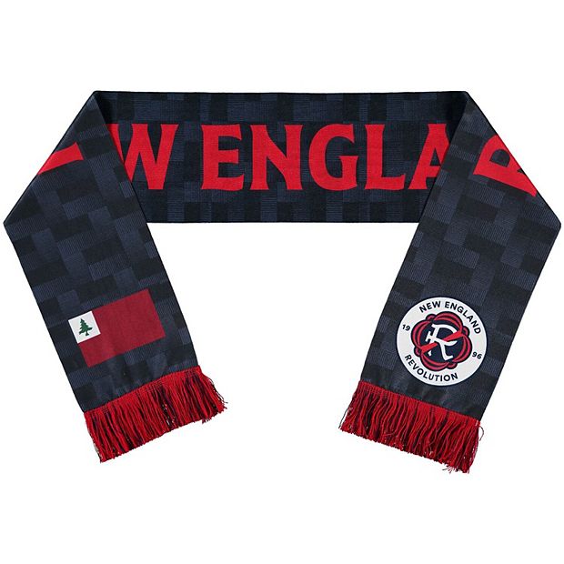 Ruffneck Scarves New England Revolution Jersey Hook Reversible Scarf in Red