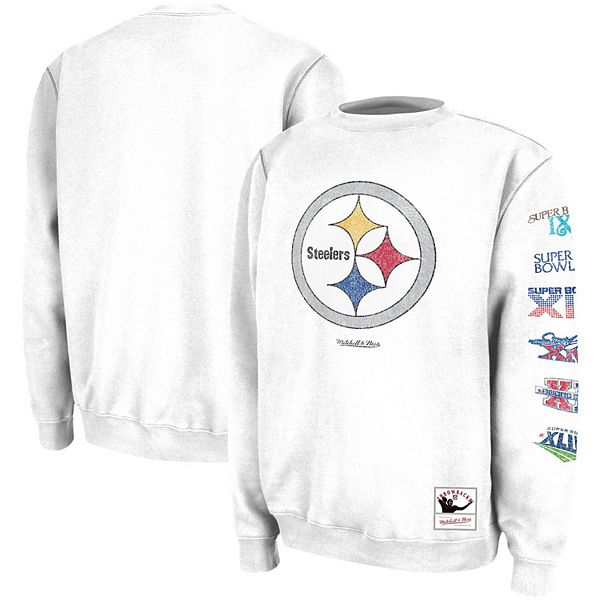 Pittsburgh Steelers Mitchell & Ness Rings VIP Champions Pullover