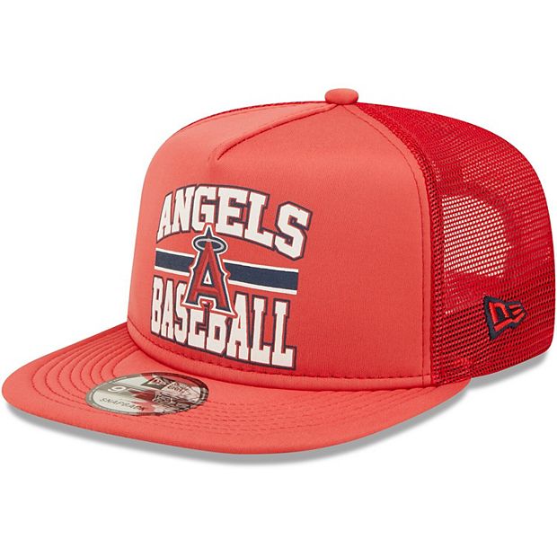 New Era 9FIFTY Basic Los Angeles Angels Anaheim Snapback Hat Red