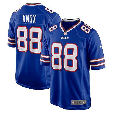 Men's Nike Dawson Knox Royal Buffalo Bills Game Jersey