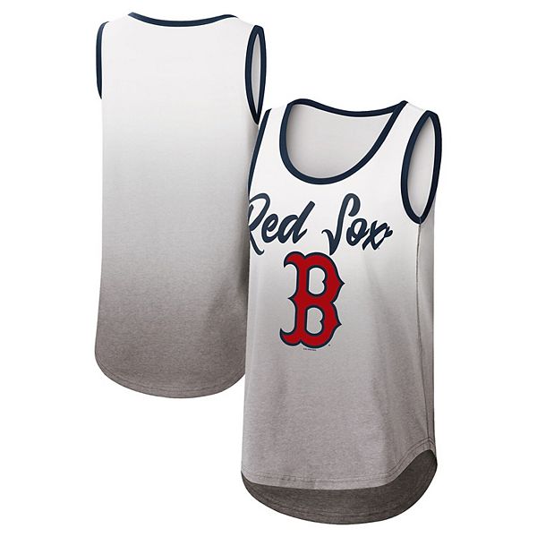 Women's G-III 4Her by Carl Banks White Boston Red Sox Logo Opening Day Tank Top Size: Medium