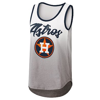 Women's G-III 4Her by Carl Banks White Houston Astros Logo Opening Day Tank Top