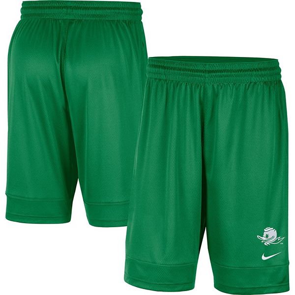 Men's Nike Green Oregon Ducks Fast Break Team Performance Shorts